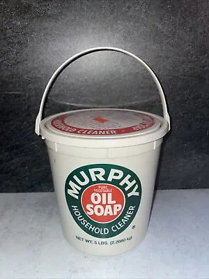 Murphy Oil Soap Pure Vegetable Wood Cleaner Vintage Bucket 5 Lb • $255