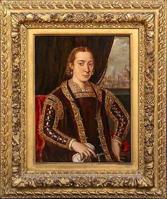 16th Century Eleanor Of Toledo Duchess Of Florence - AGNOLO BRONZINO (1503-1572) • £6500