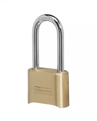 Master Lock 175LH Set Your Own Combination Padlock With Extra Long Shackle • $23.99