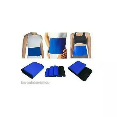 Neoprene Sauna Slimming Belt Adjustable Weight Loss Body Waist Trimmer • £7.31