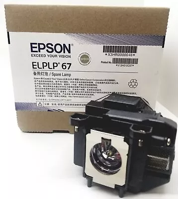 OEM V13H010L67 Lamp & Housing For Epson Projectors - 1 Year Jaspertronics Full • $209.99