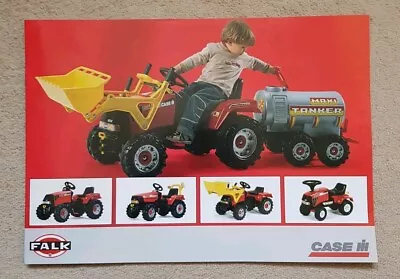 Case/ih Falk Ride-on Tractor Catalogue - A4 Size • £3.99