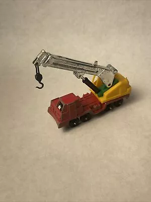 Vintage Tootsie Toys Hydraulic Crane With Working Boom (1969) • $15.95