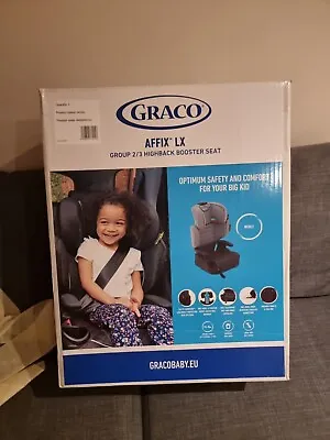 £49.99 • Buy Graco Affix LX Group 2/3 High Back Booster Seat  Nickel