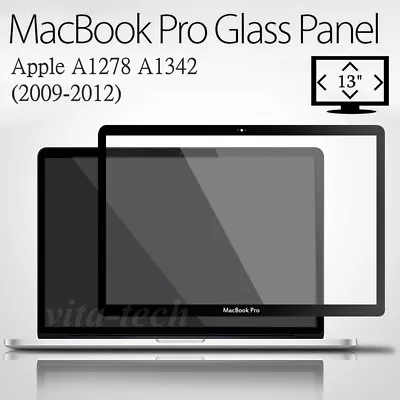 New Apple MACBOOK PRO 13  / 13.3  Front LCD Glass/Bezel Cover For A1278 A1342 • $14.95