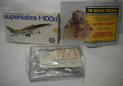 Vintage NOS Pocket Pak Super Sabre F-100d Miniature Plane Model Kit Unassembled • $15.99