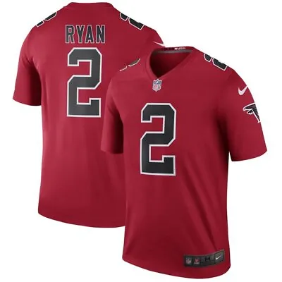 Nike Atlanta Falcons Matt Ryan #2 Color Rush Player Legend Football Jersey • $31.89