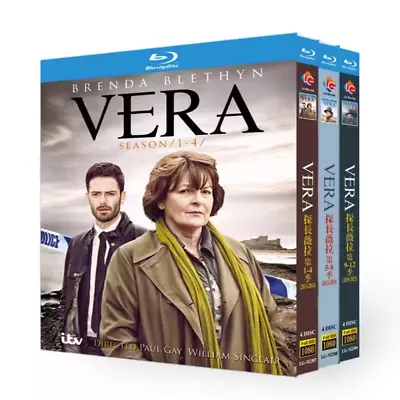 Vera Season 1-12 (2023)-Brand New Boxed Blu-ray HD TV Series 12 Disc • $56.66