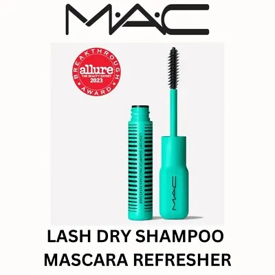 MAC Lash Dry Shampoo Mascara Refresher - Black 0.22 Fl Oz (6.5ml) New • $12