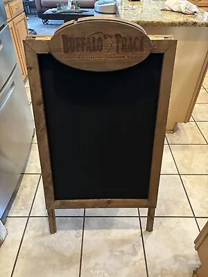 Buffalo Trace Whiskey Bourbon Kentucky Wood A Frame Sidewalk Chalkboard Sign • $199.99