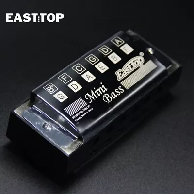 EASTTOP Mini Bass Harmonica High Quality Pocket Harmonica Mouth Organ New Hot US • $150.97
