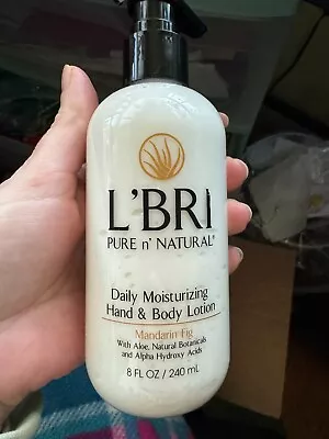 L'BRI Daily Moisturizing Hand & Body Lotion *Mandarin Fig* Scent NEW • $16