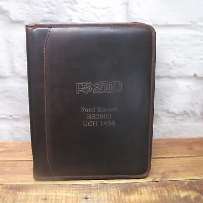 Classic Car Document Folder Wallet File Personalised Option For Details Of Car • £84