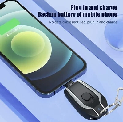 $25 • Buy Keychain Charger | USB-C & Lightning
