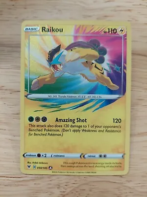 $5.99 • Buy Raikou 050/185 Vivid Voltage NM Holo Foil Amazing Rare Pokemon Card