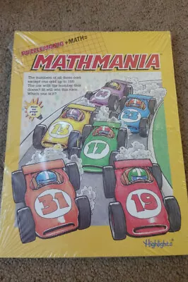 Mathmania Books 2 Puzzlemania + Math Highlights NEW • $5.95