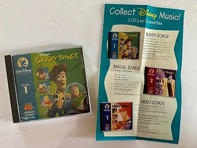 NEWSEALED 1996 Disney's Buddy Songs Vol. 1 Toy Story Lion King + Promo • $9.99
