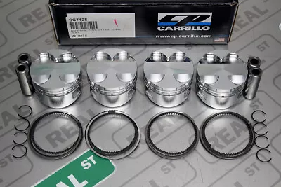 CP Forged Pistons WITH RINGS Civic D16Z6 10.5:1 75.5mm SC7128 • $766.50