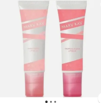 Mary Kay Lip Balm Set ~ Sweet Berry & Tropical Guava ~ New In Box; Ships Free • $12.99