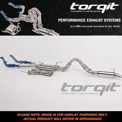 Torqit Stainless Exhaust For Holden Rodeo RA 3.0 TDI 03/2003 - 12/2006 Cab Chasi • $1950.99