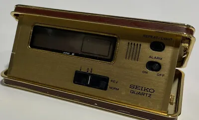 Vintage Seiko Watch LCD Travel Alarm Clock 927250 JAPAN. Untested. • $22.64