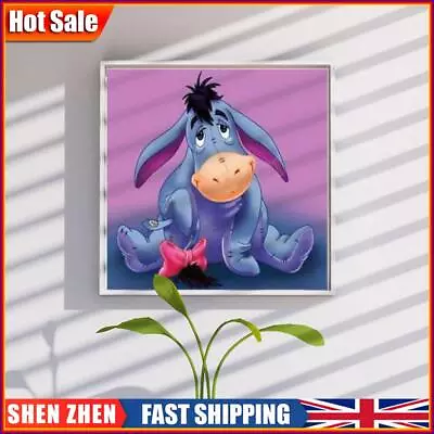 Eeyore DIY Diamond Painting Kits Full Round Drill Home Wall Decor Art Craft • £6.71