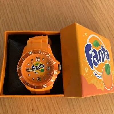 Fanta Orange Wrist Watch Limited Boxed Rare Collector Item NEW • £68.22