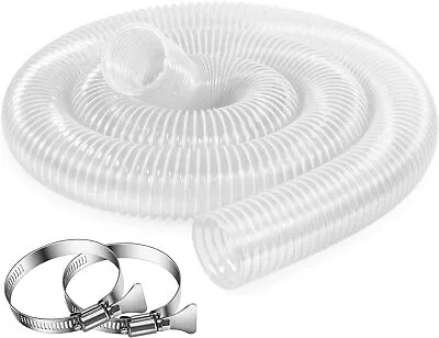 Lostronaut PVC Puncture Resistant Dust Collection Hose 2.5  X 10' - Clear • $35