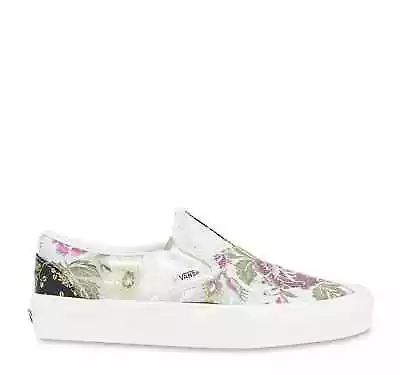 Vans Womens Era Classic Slip On Shoes Floral Patchwork Size 9 • $44.95