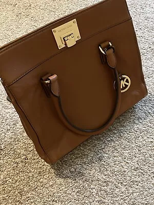 Michael Kors Leather Medium Satchel Shoulder Bag • $29