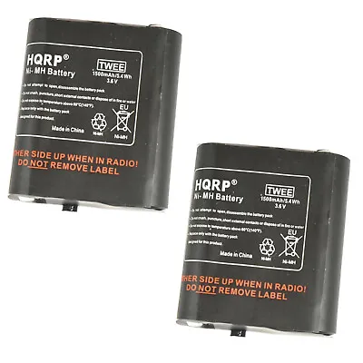 2x HQRP Battery For Motorola T5512 T5522 T5620 T5920 T5950 T6530 T6550 T8510 • $19.95