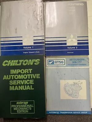 1989 MITSUBISHI Montero Service Repair Workshop Manual Set OEM + • $189.99