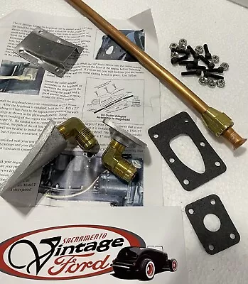 1909-1927 Model T Ford High Volume Engine Oil Line Kit • $93.50