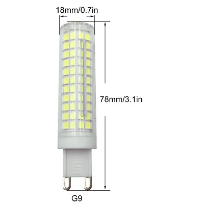 G9 LED Light Bulb 10W 110V/220V 136-2835 SMD Ceramics Light Equivalent To 100W • $4.99