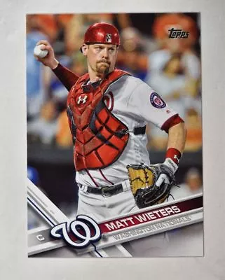 2017 Topps #694 Matt Wieters - NM-MT • $0.99