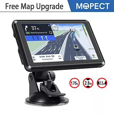 MOPECT 5  Car GPS Navigation Navigator Colour Touch Screen Free Lifetime AU Map • $62.99