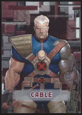 2012 Marvel Beginnings Series 3 PRIME MICROMOTION Etched Foil Card #M3-6..CABLE • $2