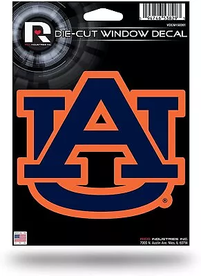 Auburn University Tigers 5 Inch Decal Sticker Flat Vinyl Die Cut Full... • $10.79