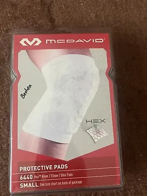 McDavid Hex Basketball Protective Knee Pads Size S M And L In Black And White • $30