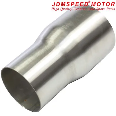 3  To 2.5  Stainless Steel Standard Exhaust Reducer Connector Pipe Tube • £10.88