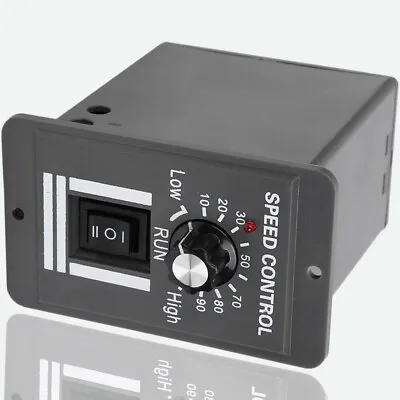 DC 12-60V DC Motor Speed Controller Reversible Brush Motor Variable Switch 40A • $19.99