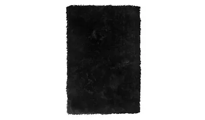 £80 • Buy Habitat Luxury Plain Shaggy Rug - 160x230cm - Black
