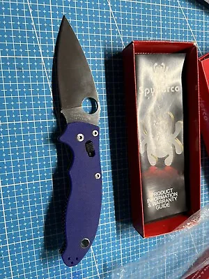 Spyderco Manix 2 C101GPDBL2 • $190