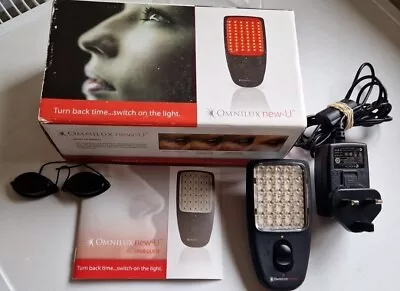 Omnilux New-U Anti Wrinkle Ageing LED Infrared Light Therapy Device Boxed UK MDL • £155.97