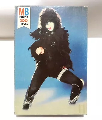 KISS 1978 Milton Bradley Paul Stanley 200 Piece Jigsaw Puzzle Aucoin Sealed • $139.99