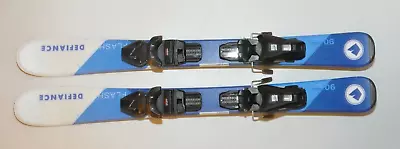 Defiance Flash Kids Skis 90cm W/Tyrolia Juniors 4.5 Adjustable Bindings AWESOME! • $116.10