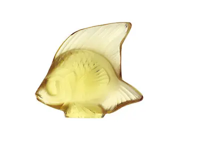 Lalique Crystal (Brand New) Fish Sculpture Colour & Code : GOLD 3002900 • £95
