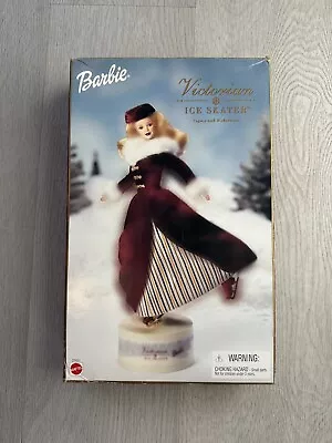 NEW- Barbie 2000 Special Edition Victorian Ice Skater Winter Doll Mattel • $14.99