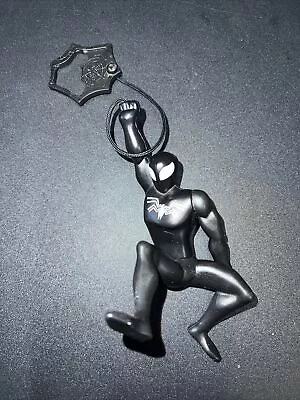 Marvel McDonalds Black White Spiderman With Retractable Web String Toy 2009# • $2.49