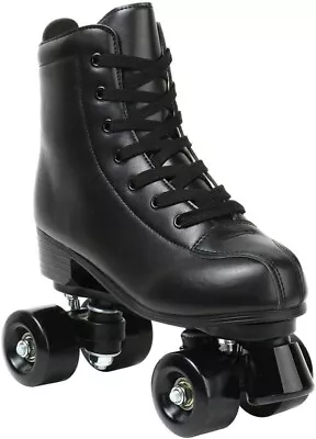 YYW Roller Skates For Women/Men High Top PU Leather Classic Double-Row Roller 12 • $18